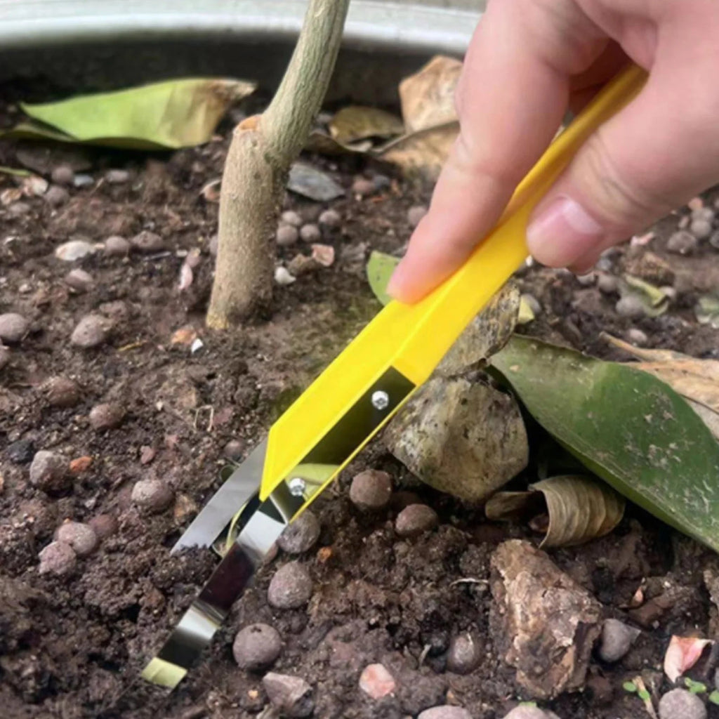 NOMOVA Portable Weeder Tool with Iron Loop Handle