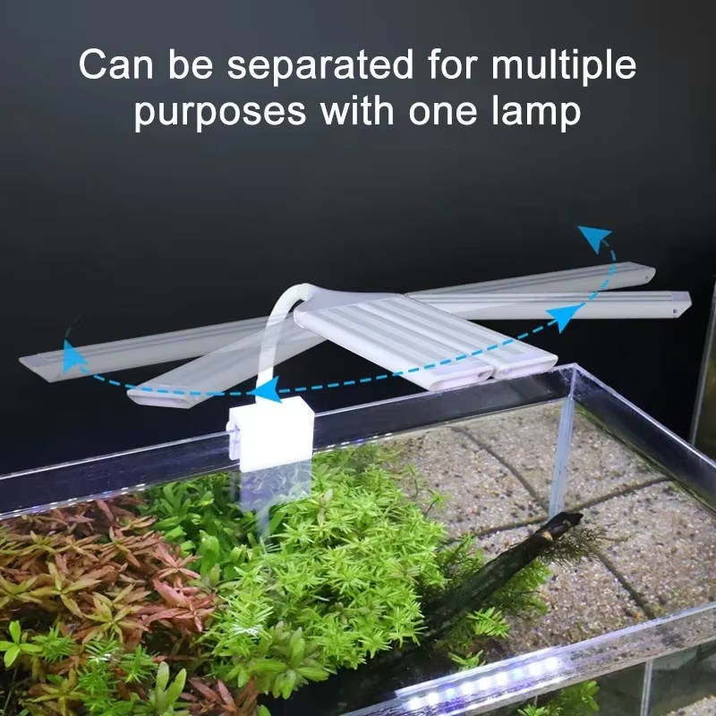 Super Bright LED Aquarium Light Clip On Full Spectrum Lamp - product detail 5