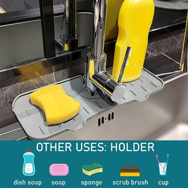 Kitchen Silicone Sink Splash Protector - product detail 3