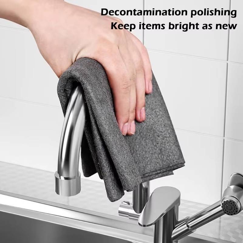 10pcs Versatile Microfiber Cloths for Windows Car Kitchen - product detail 5