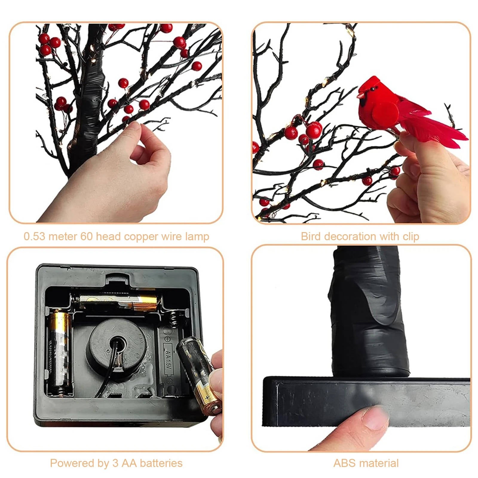 Glowing Tree Decorative Trees - product detail 7