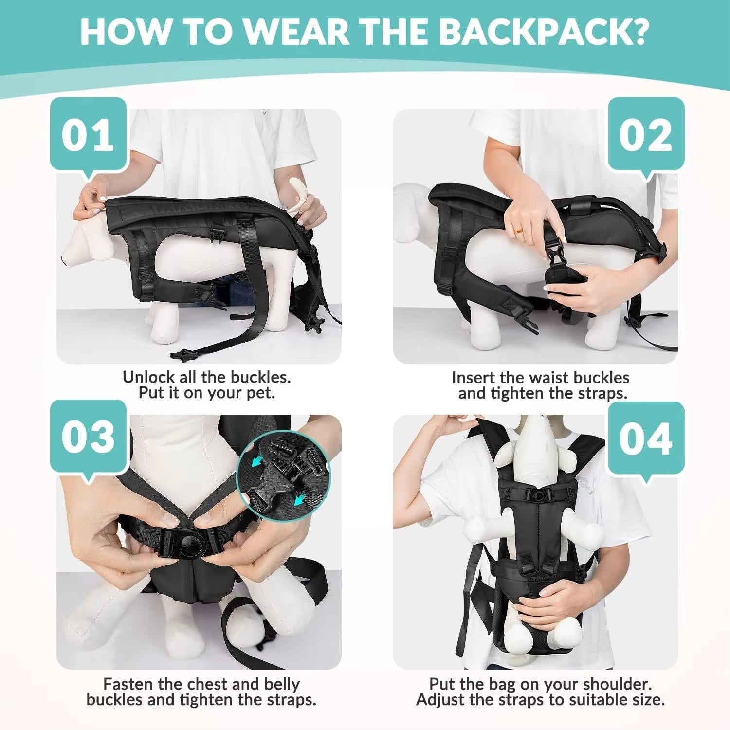Dog Carrying Backpack - product detail 8