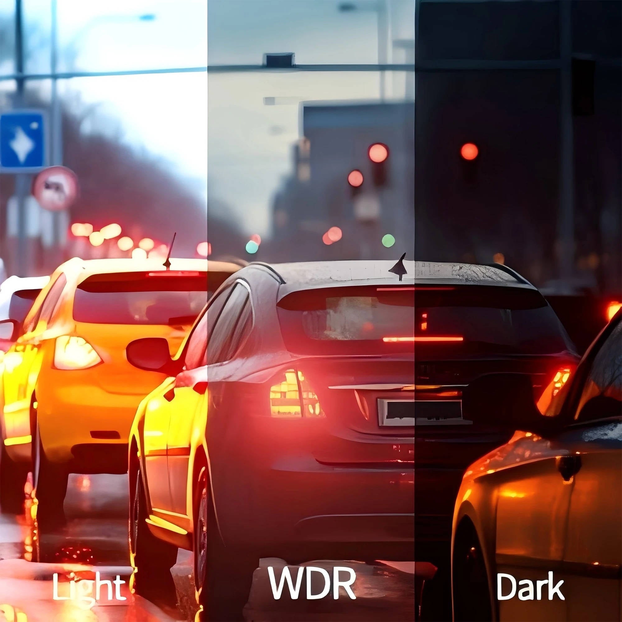 Wireless Car Dash Cam Front And Rear With Night Vision - product detail 6