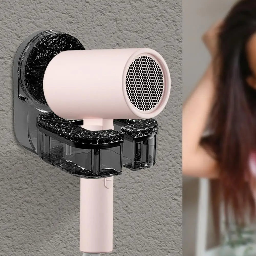 NOMOVA Wall-Mounted Hair Dryer Holder with Suction Cup