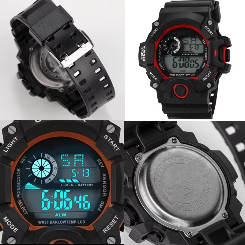 Men's Digital Sports Watch - product detail 4