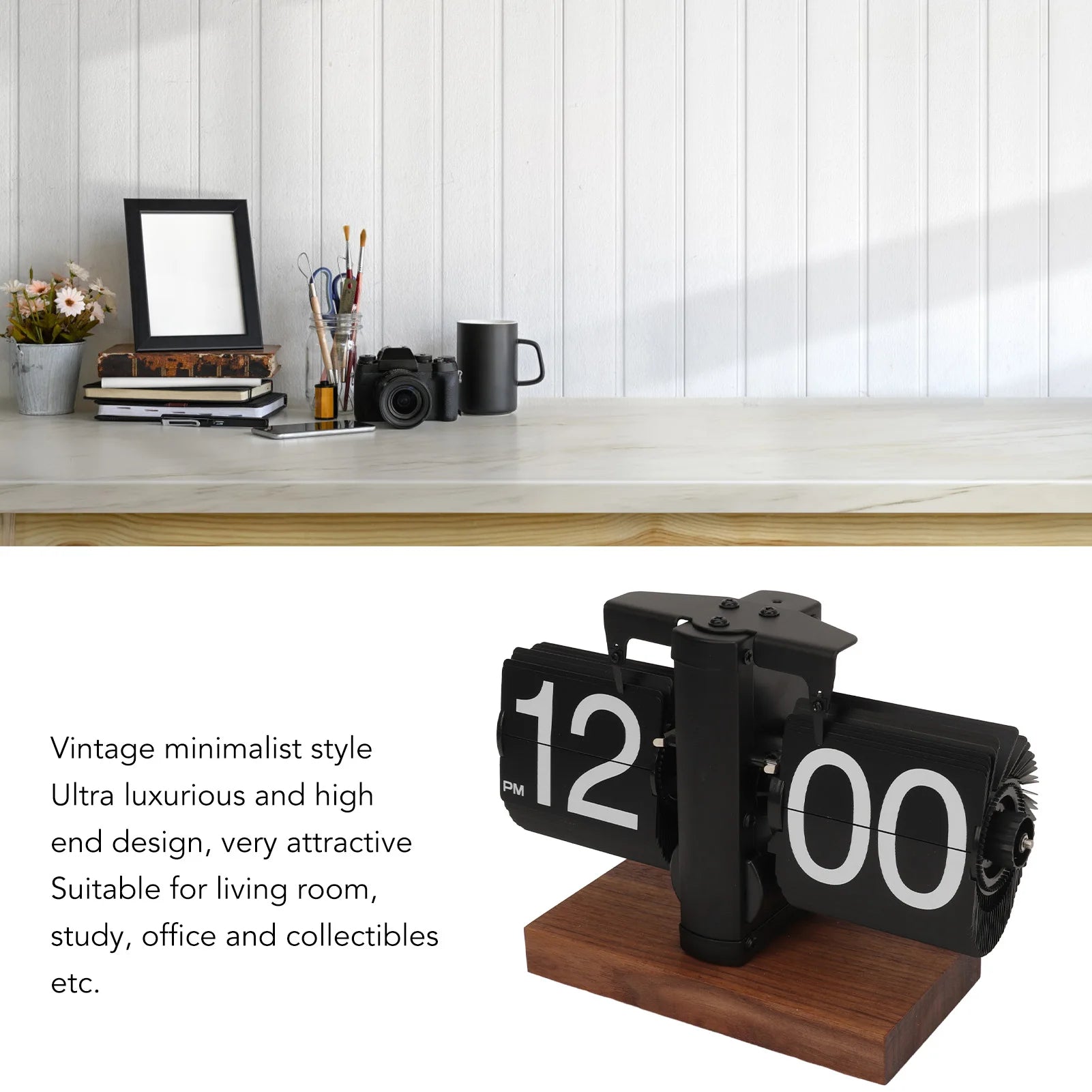 Retro Flip Clock for Home and Office Decoration - product image 3