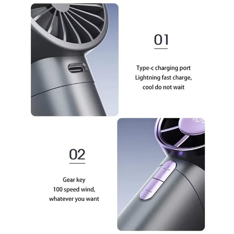Portable Hand Held Fan - product detail 6