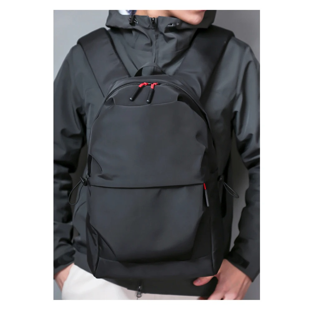 Minimalist Black Backpack - product detail 6