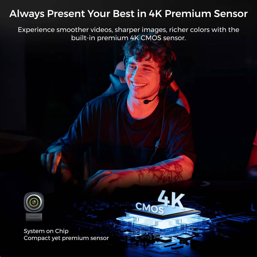Webcam 4K 60fps - product detail 2