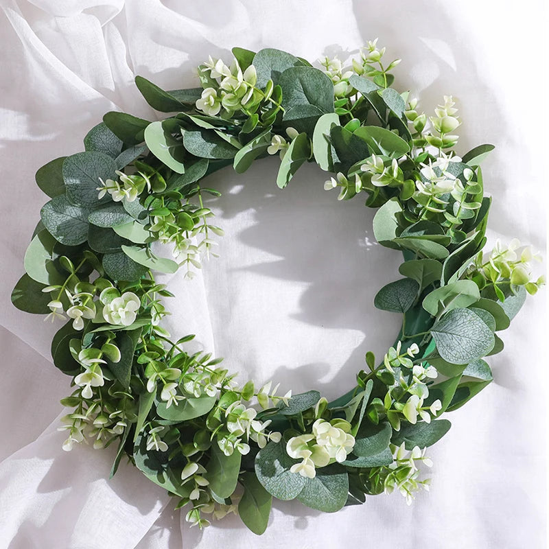 Elegant Eucalyptus Wreath - product detail 2