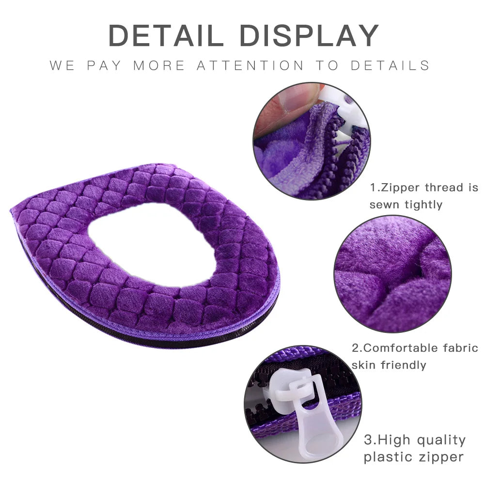 Bathroom Toilet Seat Cover (37x44cm) - product image 2