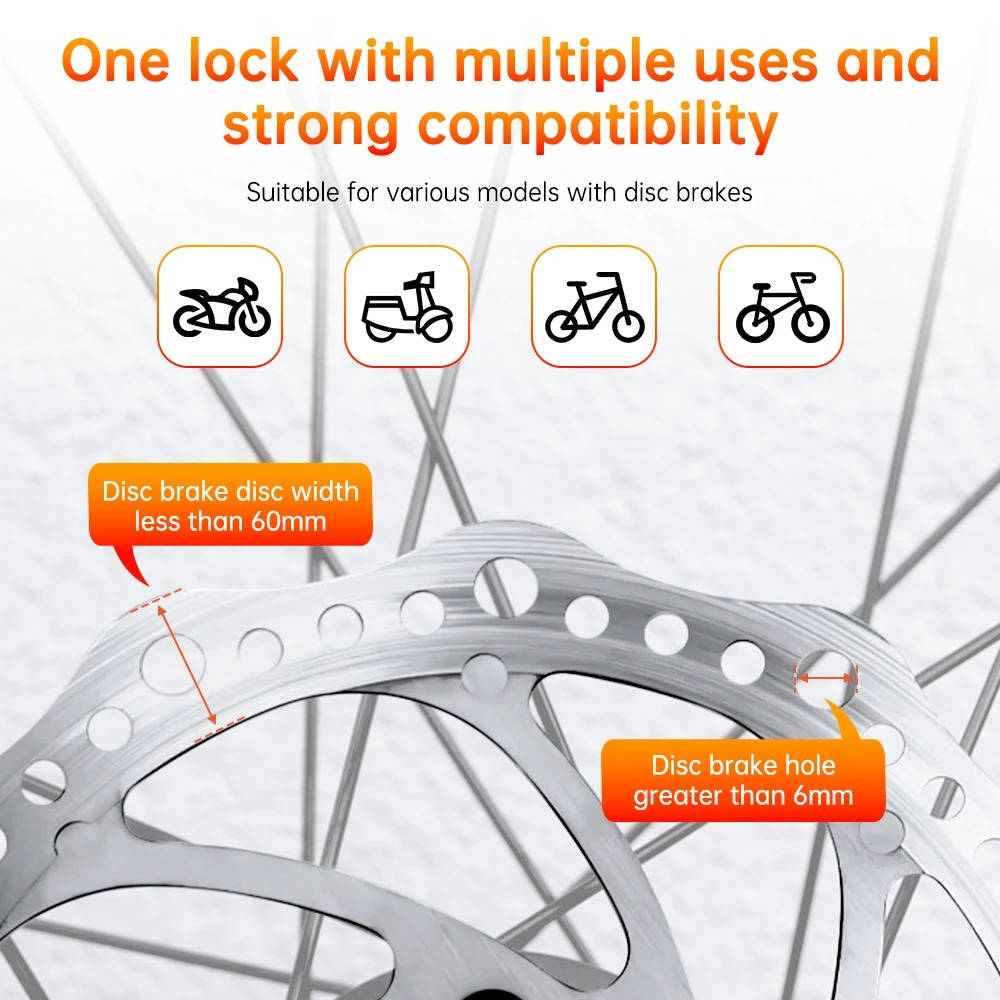 Motorcycle Disc Lock Alarm - product detail 3