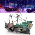 NOMOVA Large Aquarium Decorations - Boat