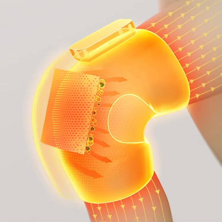 Cordless Knee Massager With Heat Vibration For Pain Relief - product detail 6