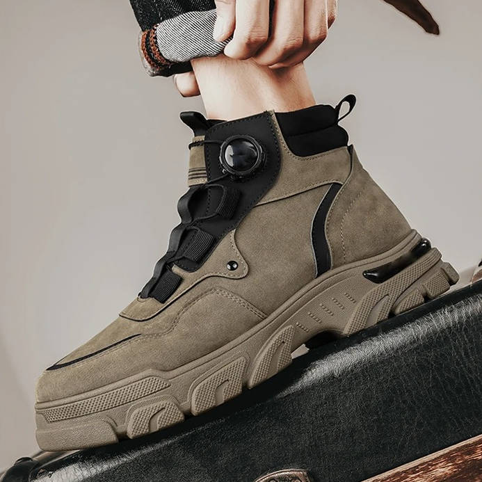 Mens Rugged Heavy Duty Boots Work Shoes - product detail 10