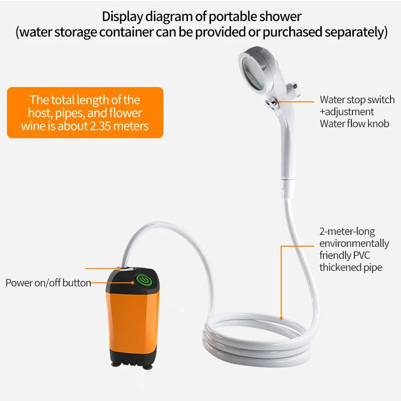 Portable Camping Shower - product detail 7