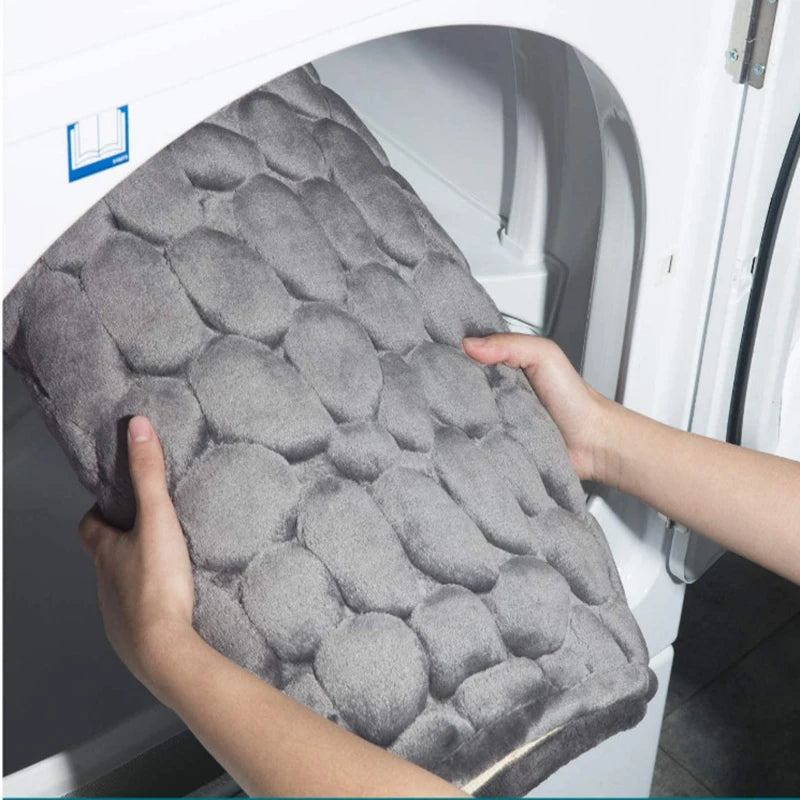 Cobblestone Embossed Bathroom Mat - product image 3