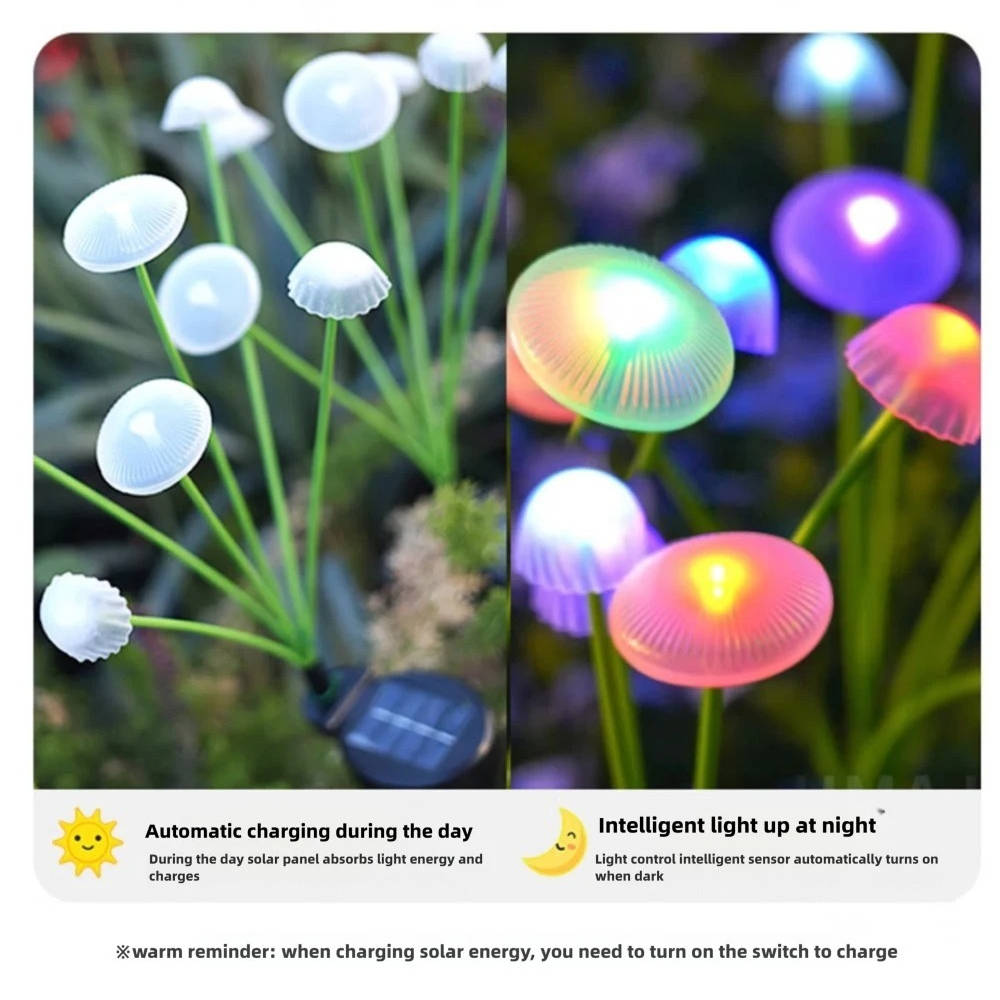 Solar Jellyfish Lights Outdoor - product detail 4