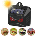 NOMOVA 2pcs Solar Powered Ultrasonic Animal Repellent