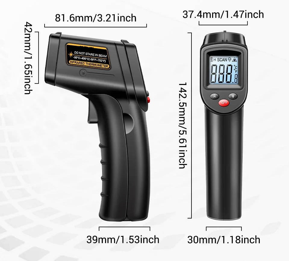 Infrared Laser Thermometer All In One - product detail 12