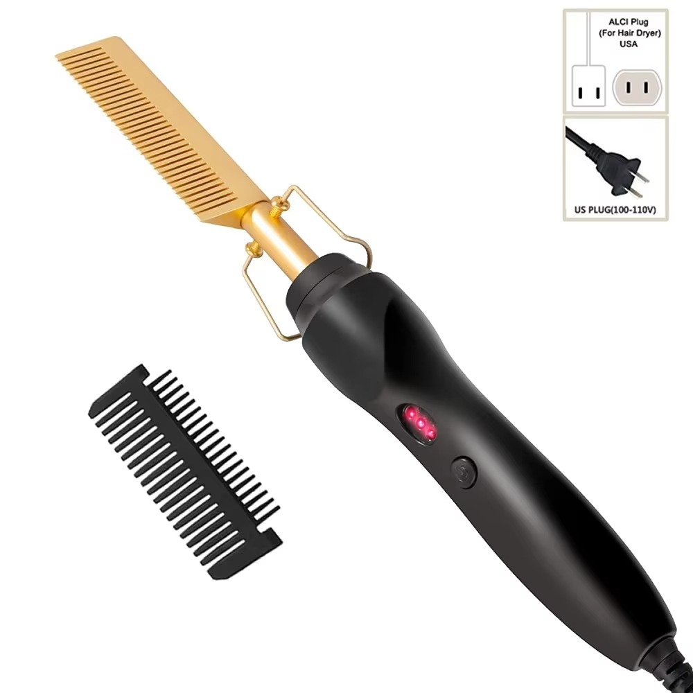 Hot Comb For Black Hair Thick And Coarse Hair - product detail 10
