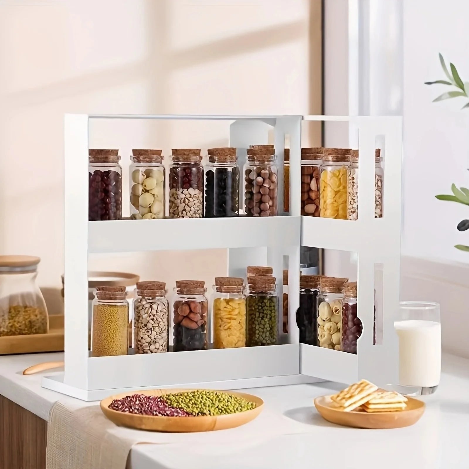 Spice Rack Organizer with Swivel Shelves - product image 2