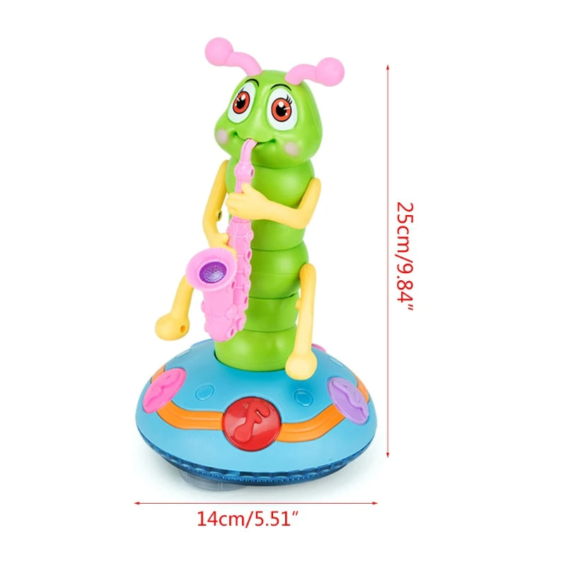 Musical Dancing Saxophone Caterpillar Toy - product image 2