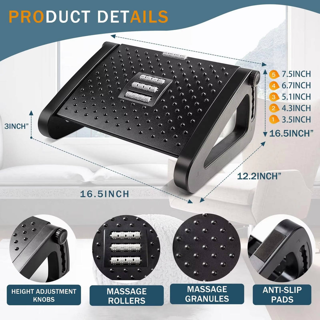 Under Desk Foot Rest - product detail 6