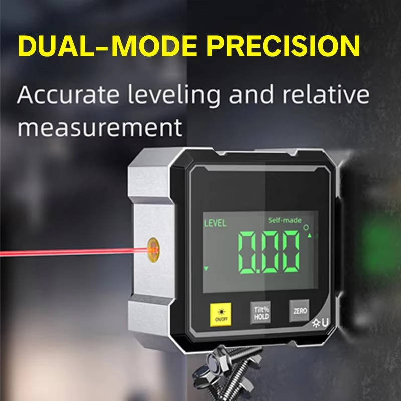 Digital Angle Finder with Laser Level - product detail 2