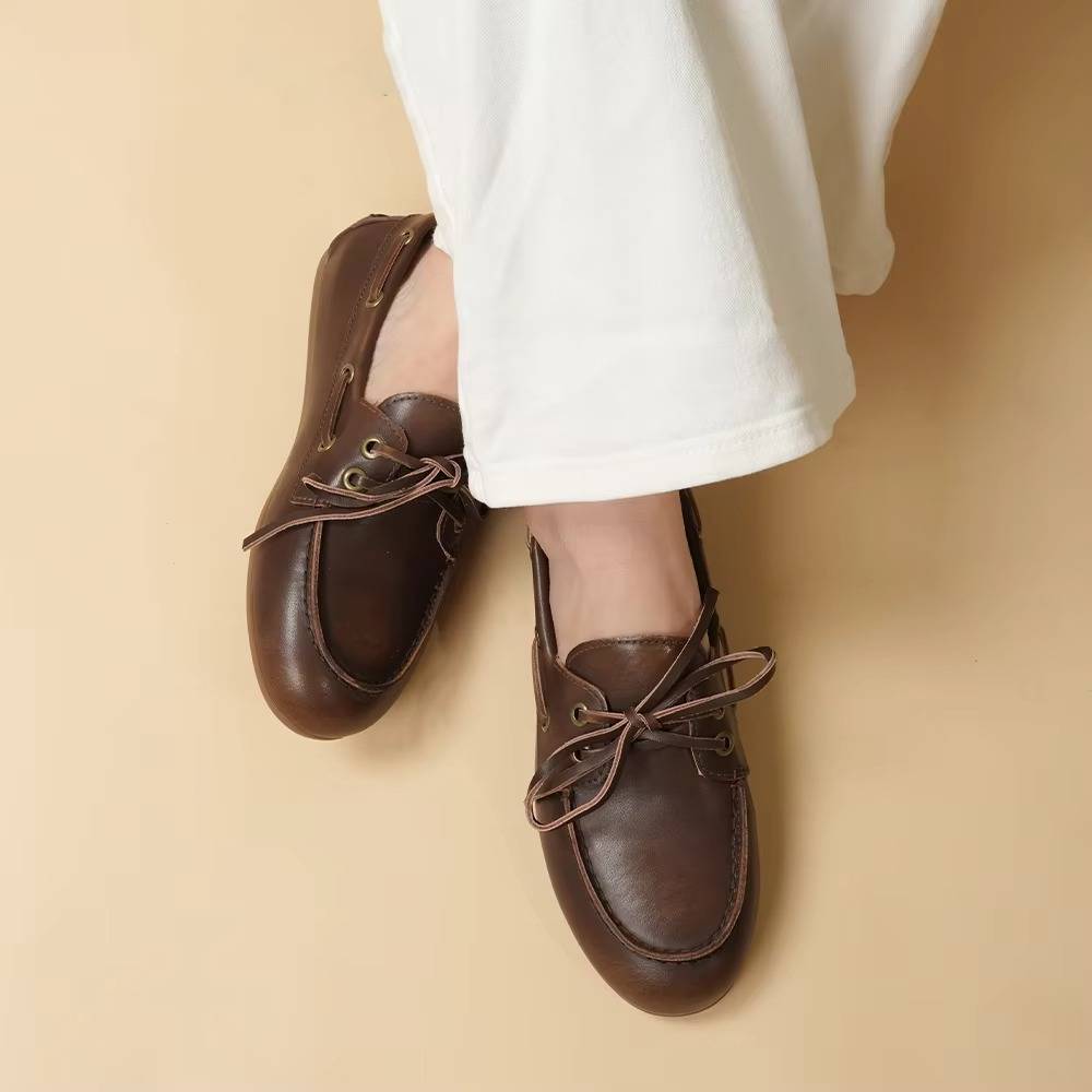 NOMOVA Women Genuine Leather moccasins