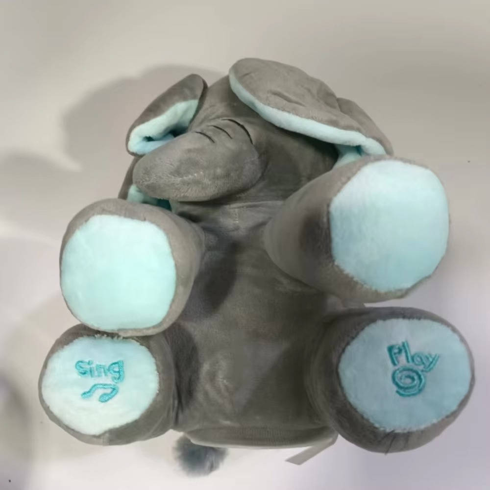 Peek a boo Talking Elephant toy - product detail 9