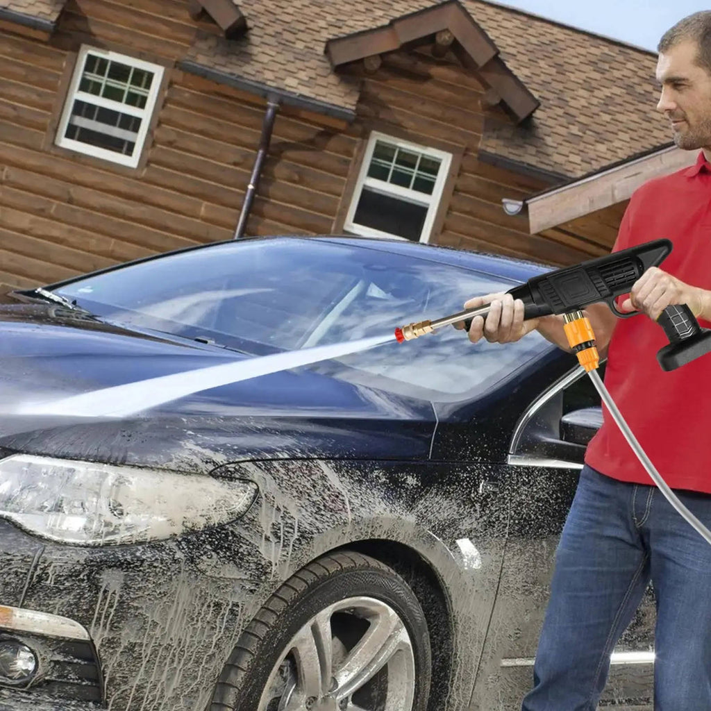 Cordless Portable High Pressure Spray Water Gun Set | - product detail 3