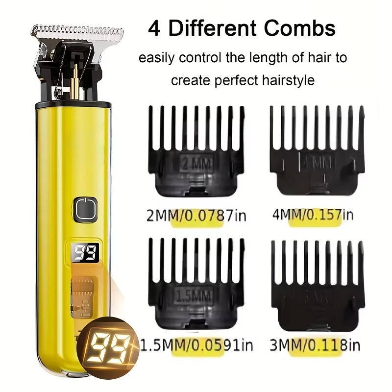 Cordless Hair Clippers Professional - product detail 2