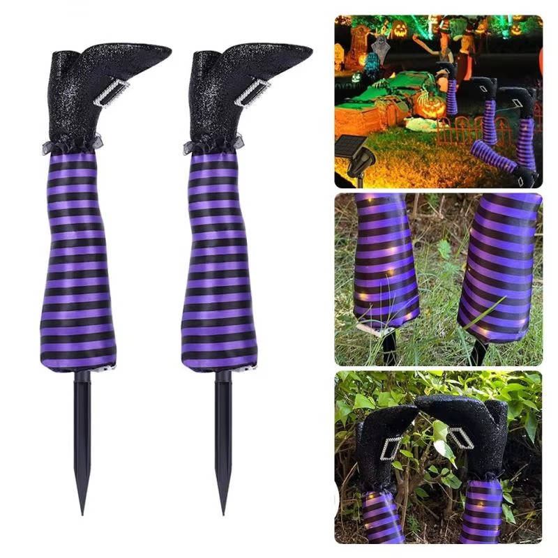 NOMOVA Witch Legs Halloween Decoration