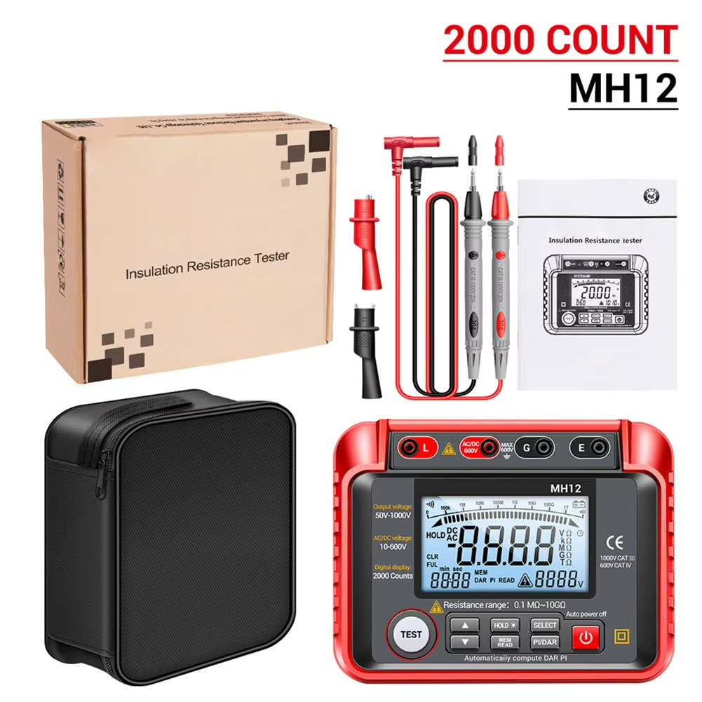 High Resistance Meter Voltage Tester Megohmmeter Tool - product detail 11