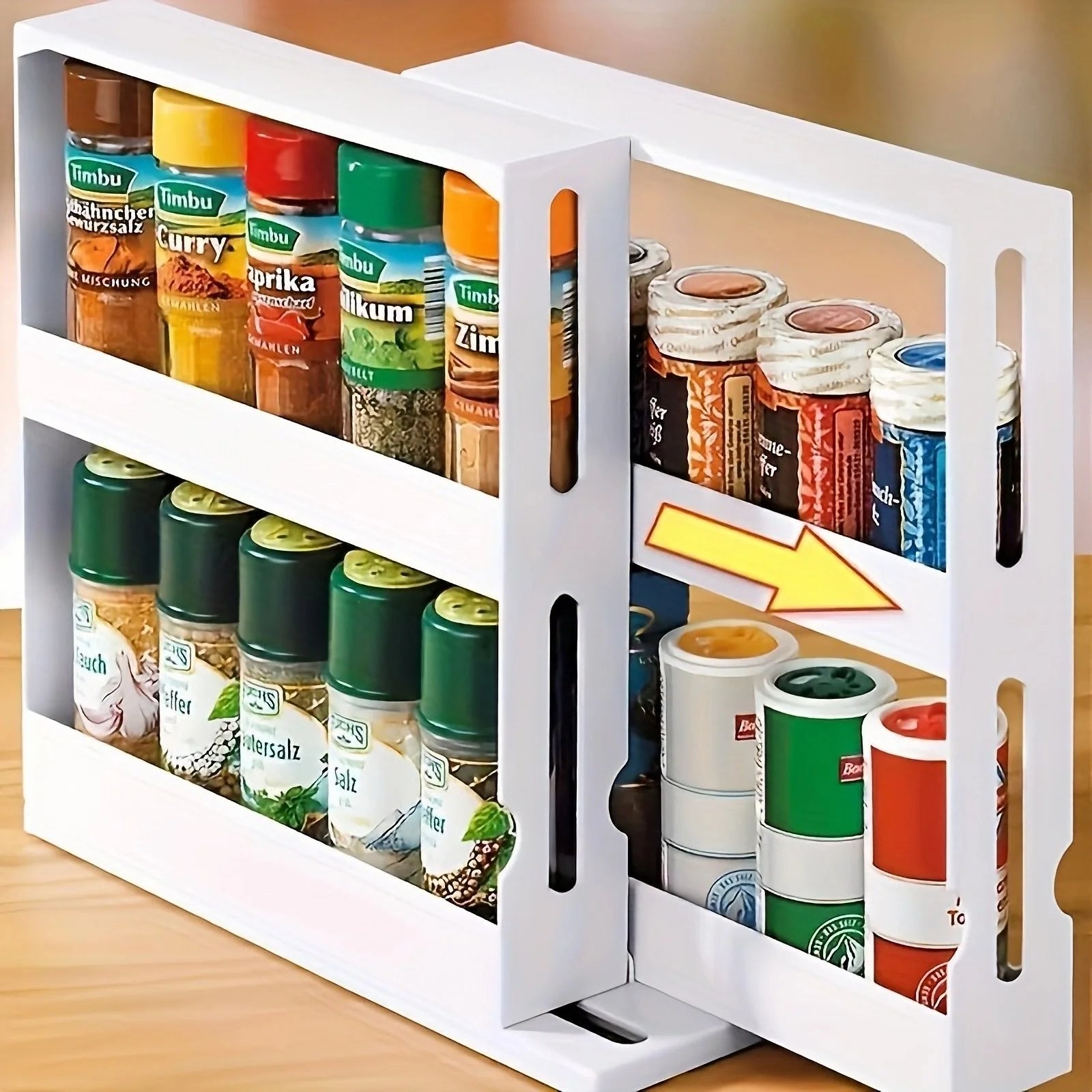 Spice Rack Organizer with Swivel Shelves - product image 1