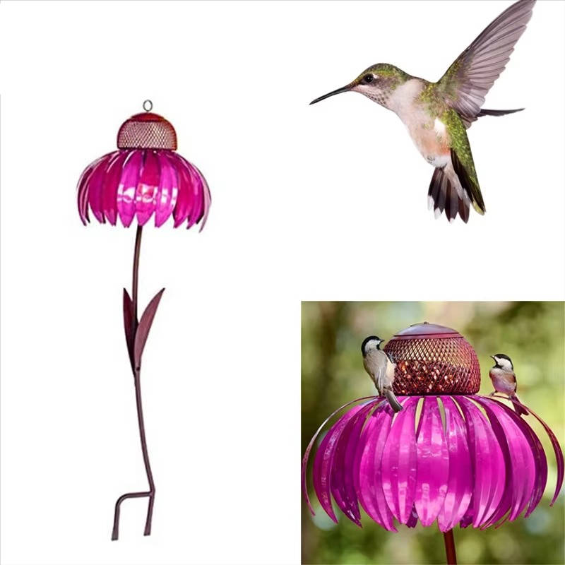 Outdoor Flower Bird Feeder - product detail 7