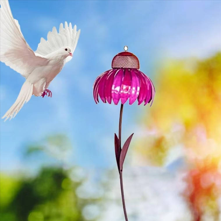 Outdoor Flower Bird Feeder - product detail 2