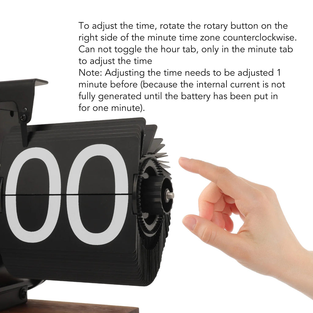Retro Flip Clock for Home and Office Decoration - product image 2