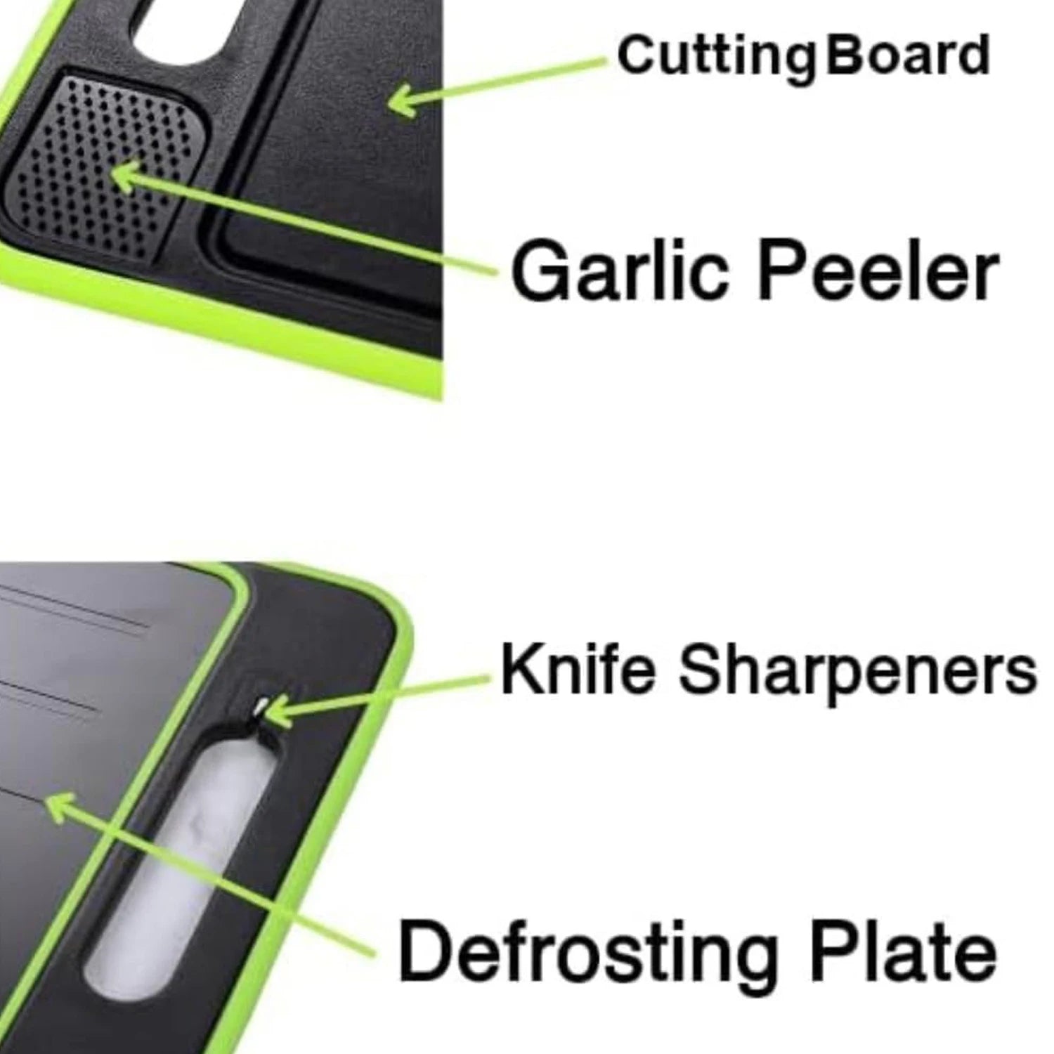 4-in-1 Cutting Board & Thaw Defrosting Tray - product detail 4
