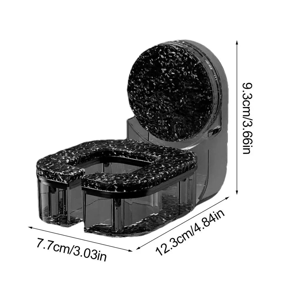 Wall-Mounted Hair Dryer Holder with Suction Cup - product detail 7