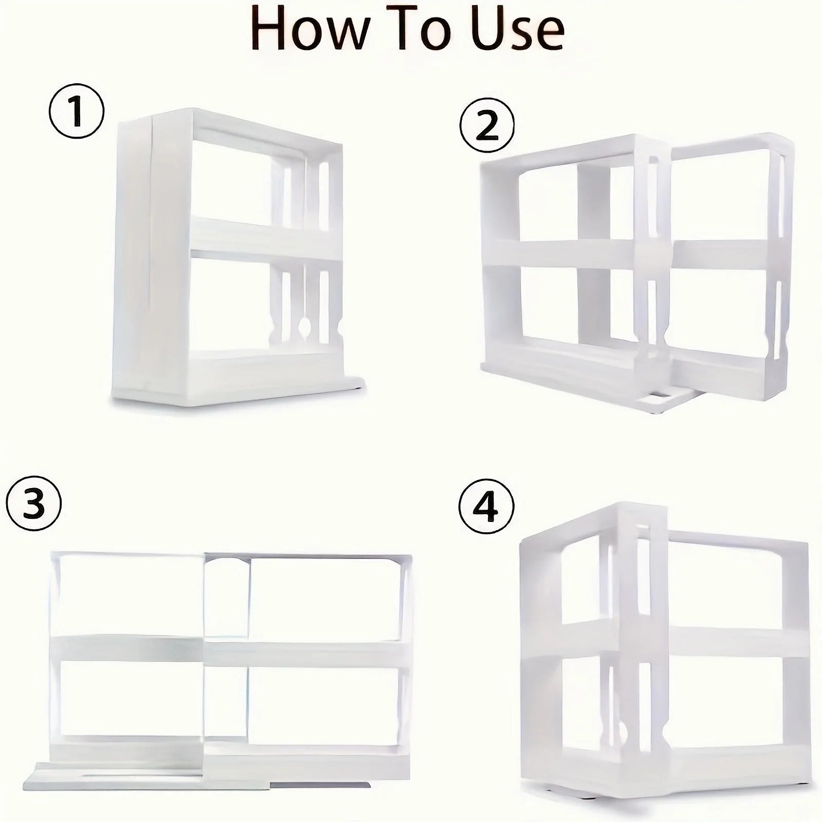 Spice Rack Organizer with Swivel Shelves - product image 3