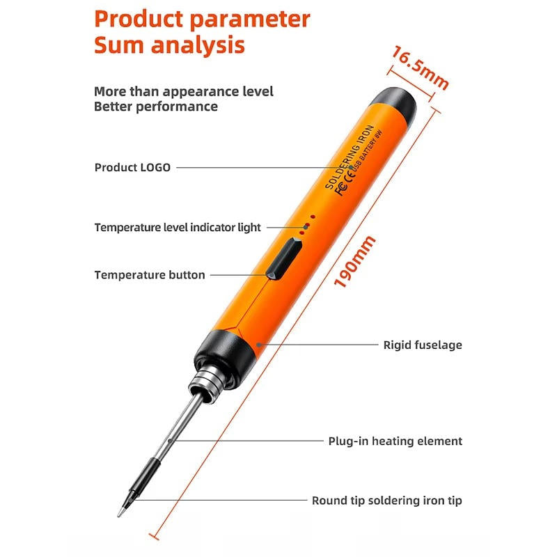 Digital Electric Soldering Iron Set - product detail 9