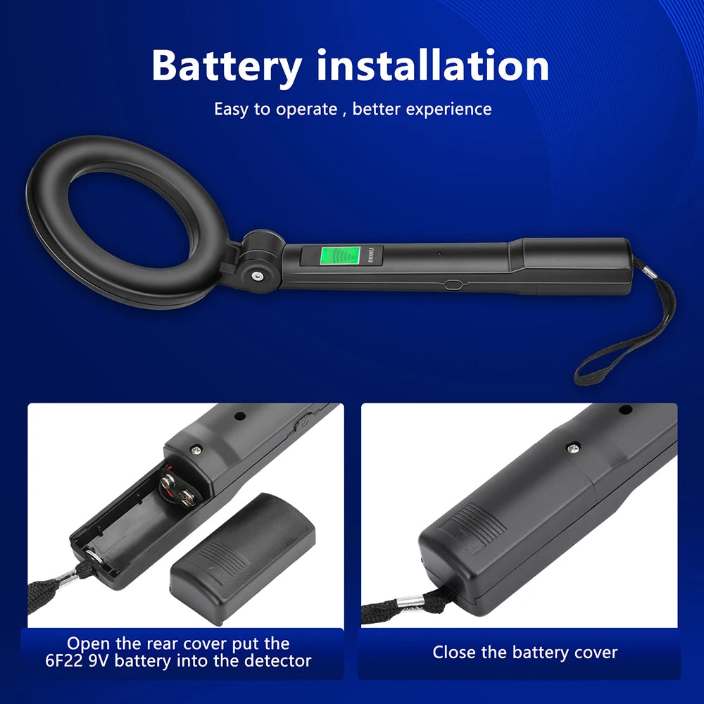 High-Sensitivity Handheld Metal Detector - product image 2