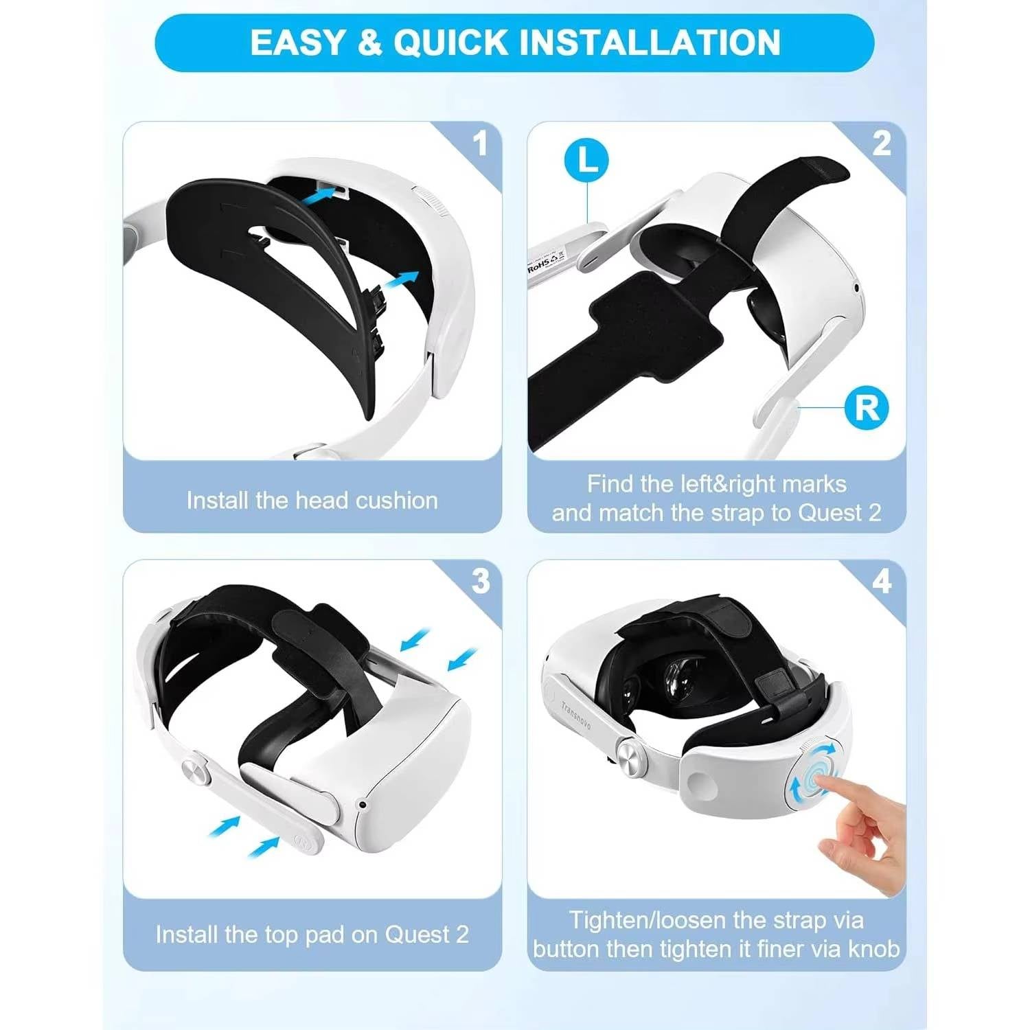 Head Strap for VR - product detail 3