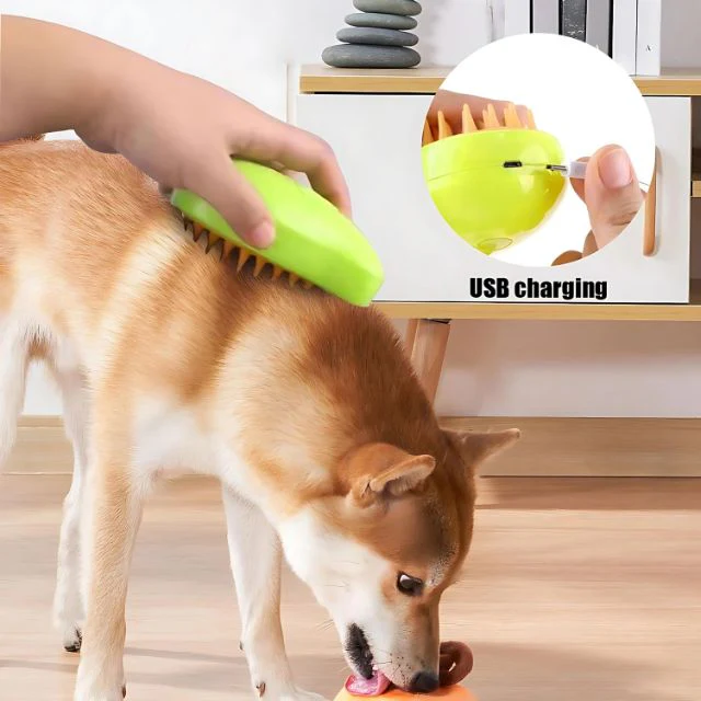Steamy Dog Brush - No More Fur Everywhere - product image 3