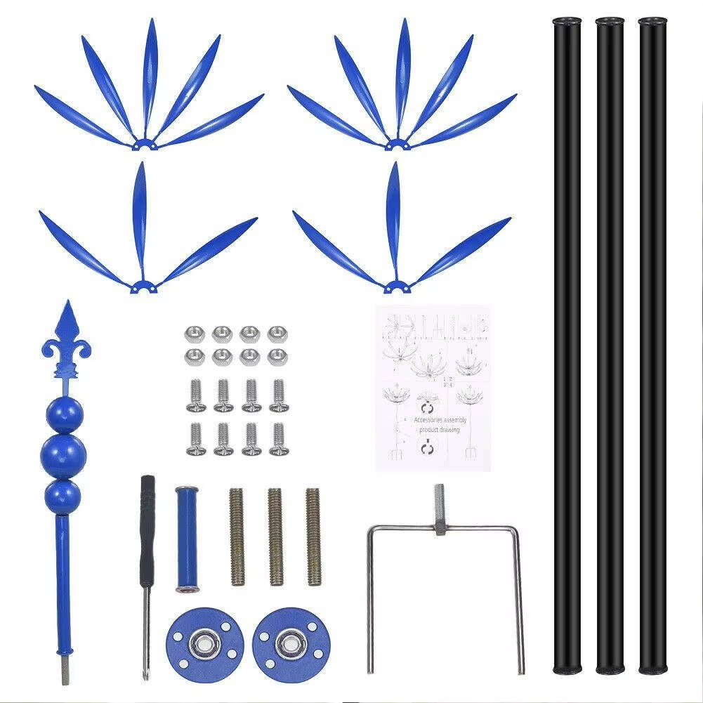 Metal Wind Spinner - product detail 6