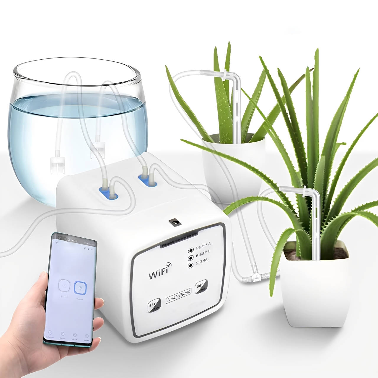 NOMOVA Wifi Smart Automatic Waterer For Plants - Up To 20 Pots