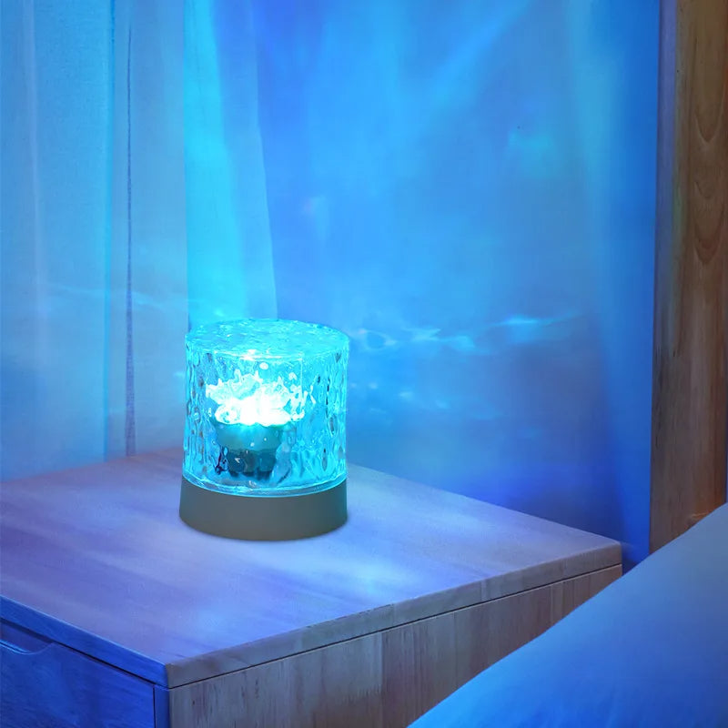 NOMOVA Crystal Ripple Projector Night Light