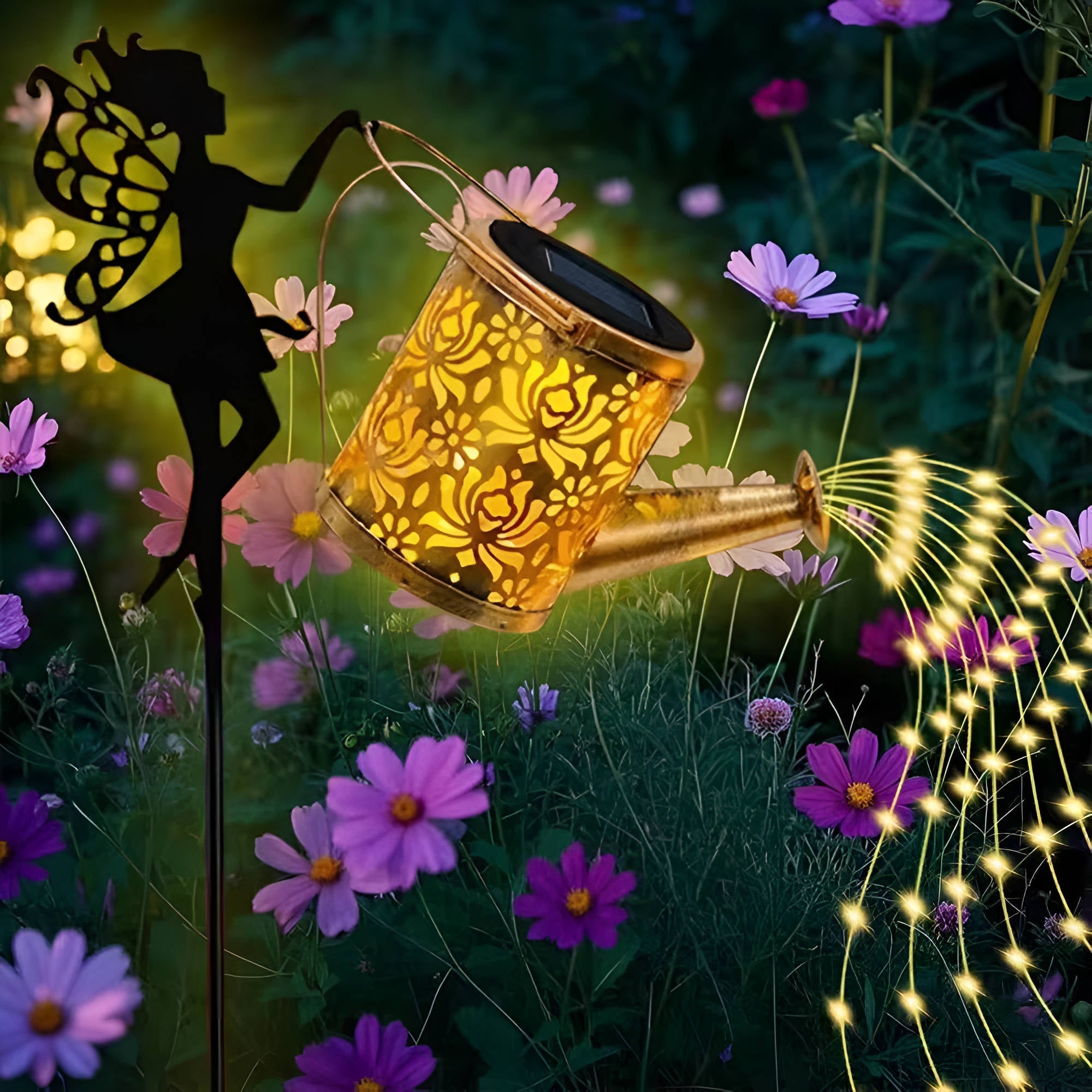 Outdoor Light Decorations Hanging Fairy Lamp - product detail 8